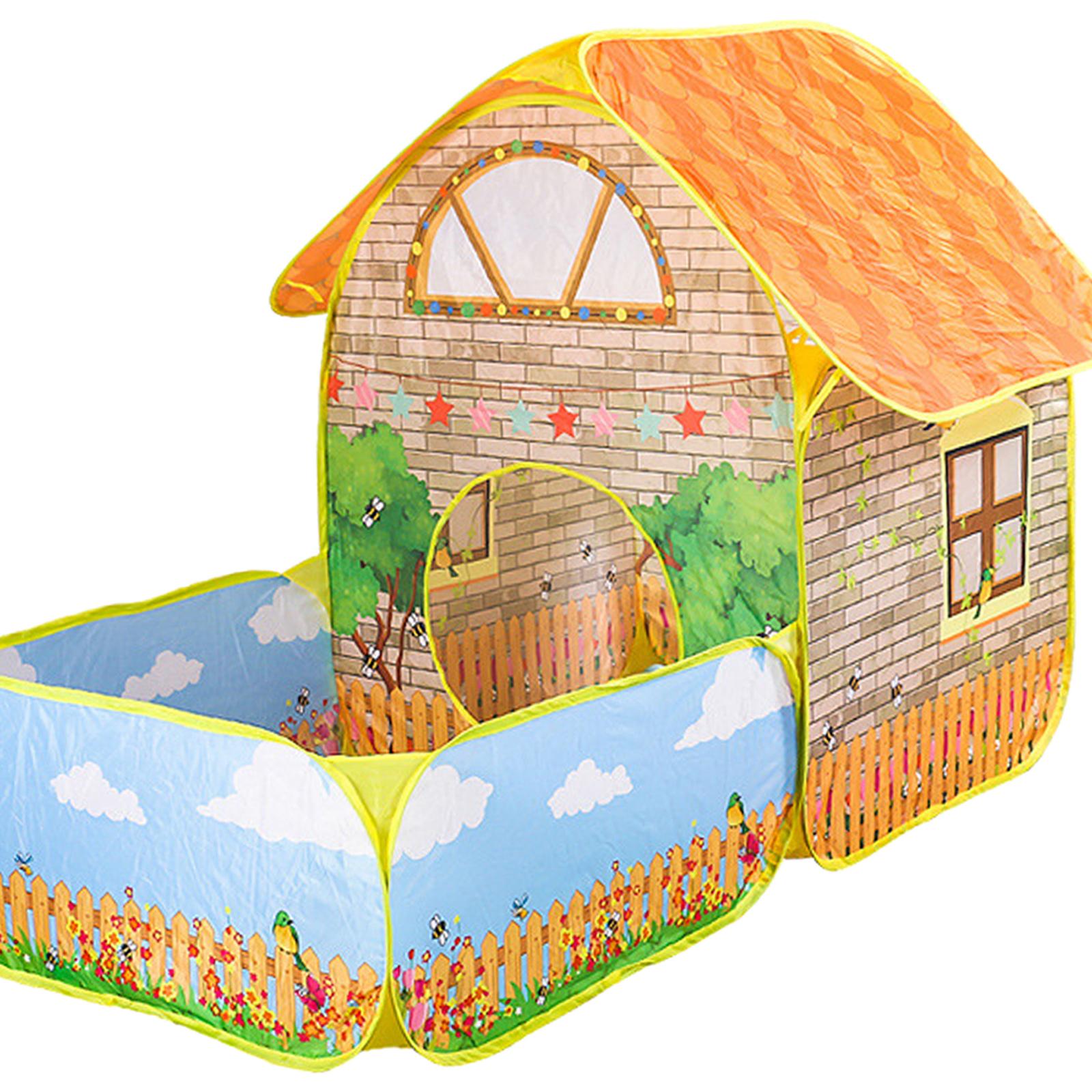 Kids Outdoor Play Yard - Faltbares Spielzelt für Kinder, Spielzelt für