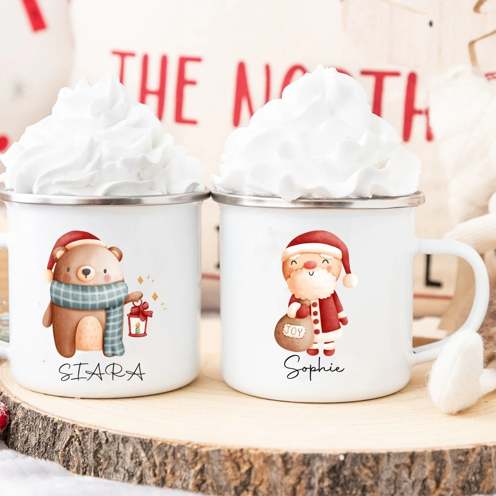 Kids Outdoor Gift Ideas - Personalisierte Weihnachten Kinder heiße Schokolade Tasse