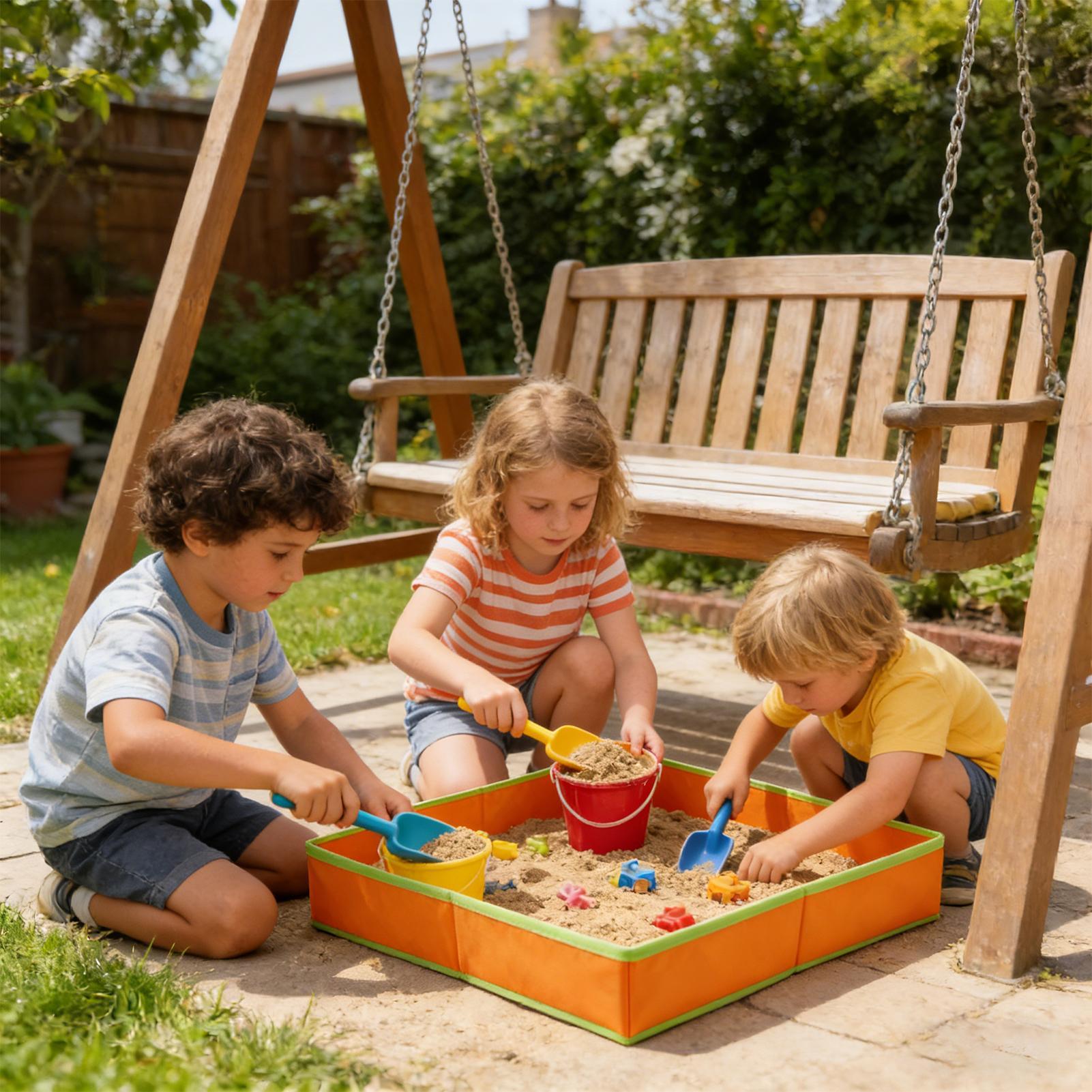 Kids Outdoor Picnic Table - 1 Stück Sandtisch für Kinder Sandpool-Spielzeug