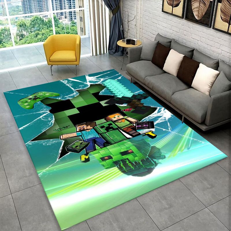 Kids Outdoor Picnic Table - Cartoon S-Sandbox Pixel Bulding Game Rutschfester