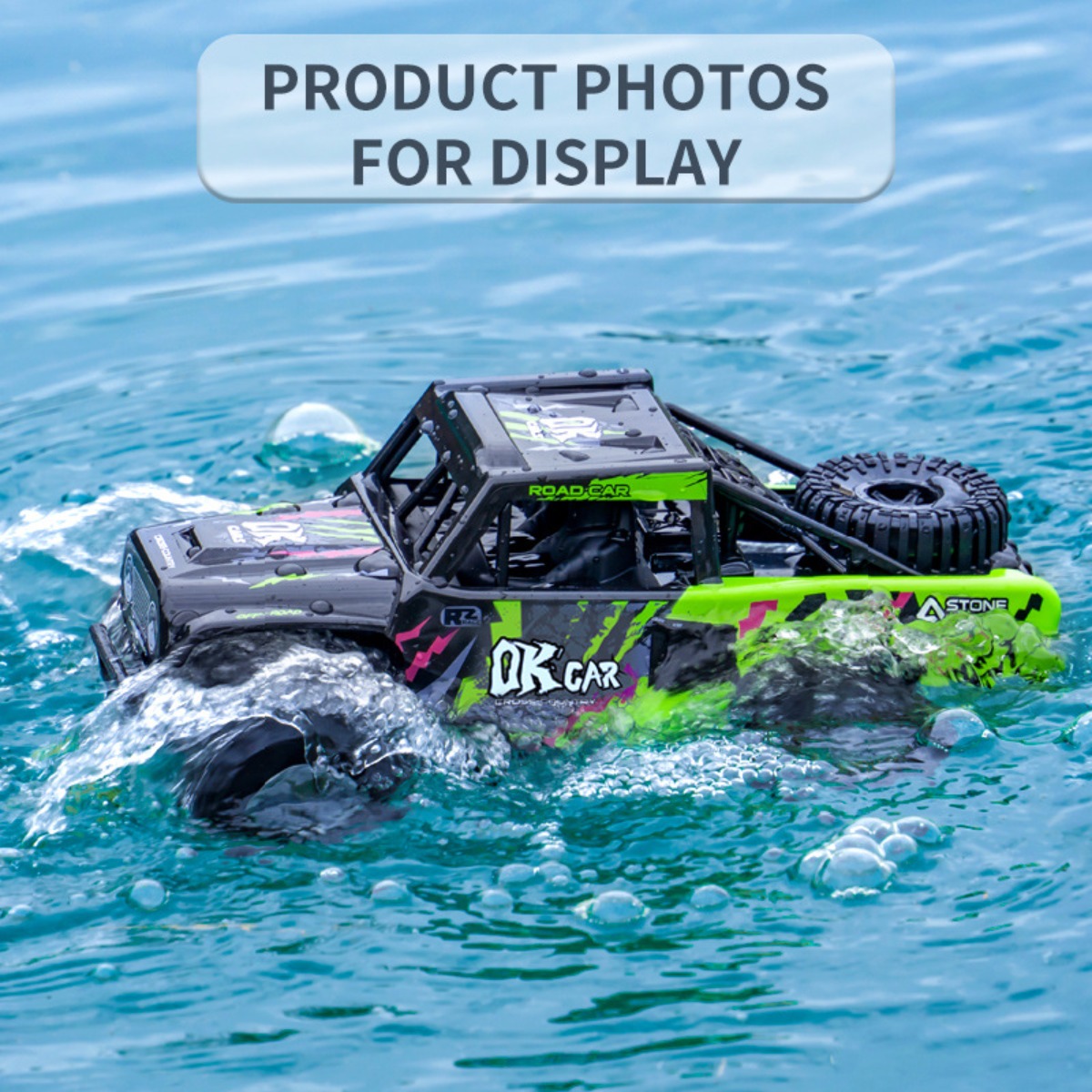 Kids Outdoor Electric Car - Amphibisches RC-Auto 4WD Offroad-Kletterfahrzeug Elektrisches Spielzeug