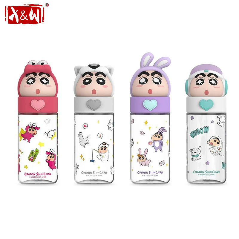 Outdoor Kid Friendly - X&W Crayon Shin-Chan 500ml Kinder-Wasserflasche aus