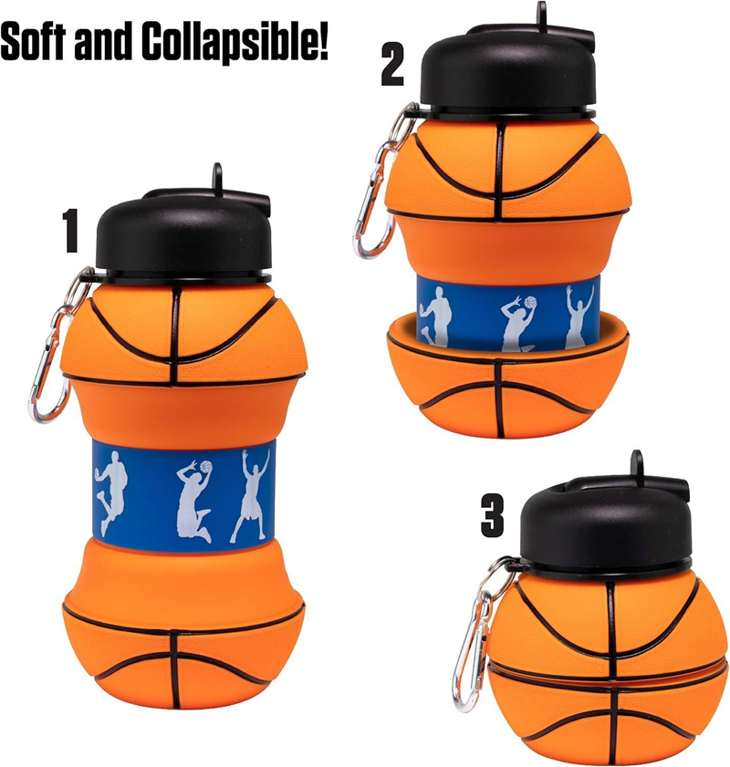 Outdoor Kid Friendly - Falten Sie die Wasserflasche, Campingbecher, Becher,