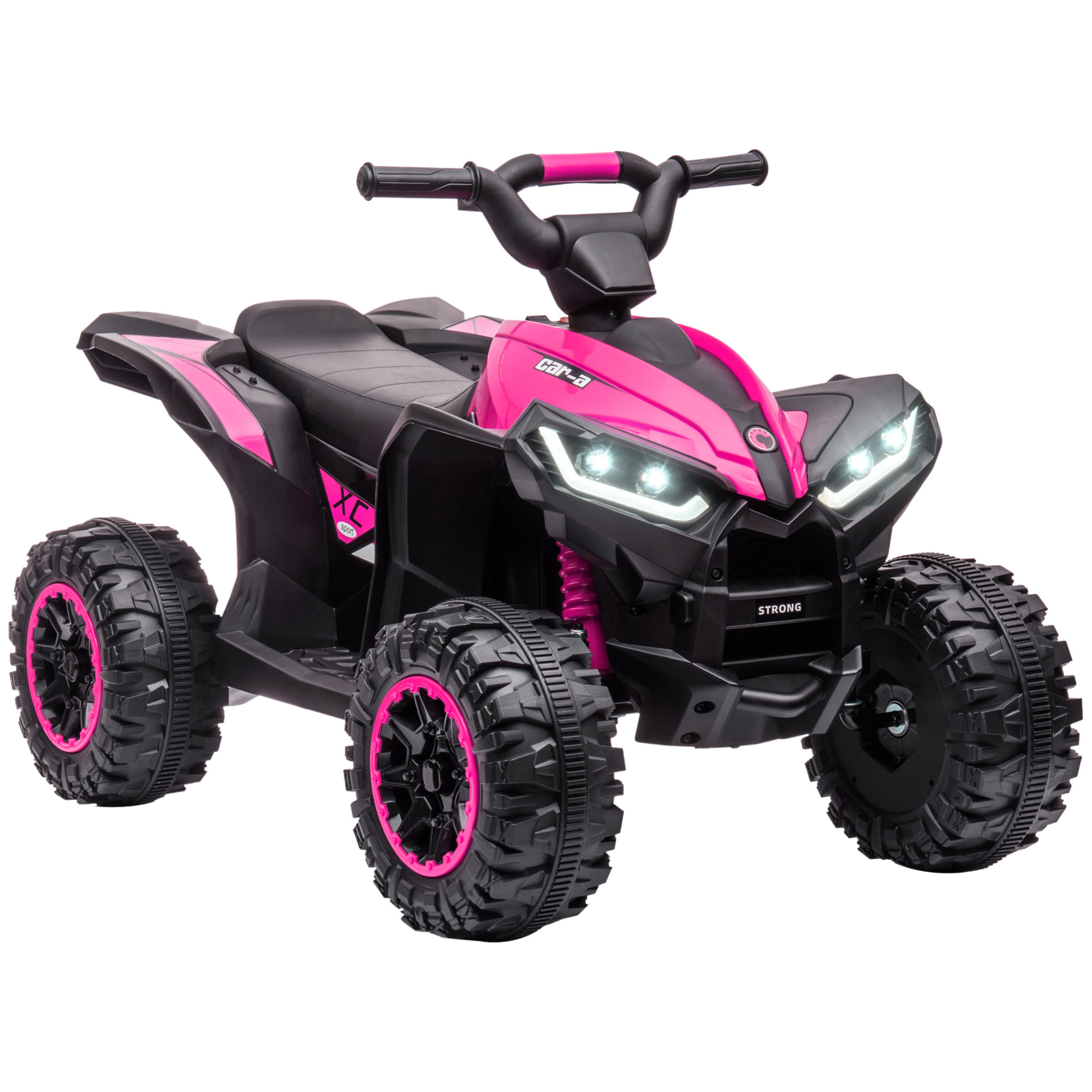 Kids Outdoor Electric Car - Elektrisches Kinderauto 12V mit Musik, LED-Lichtern,
