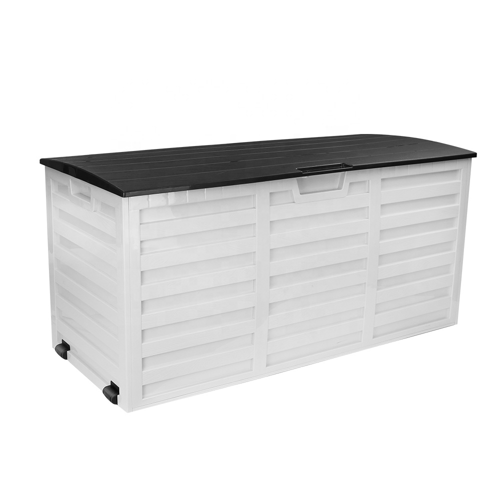 Kids Outdoor Garden - Outdoor-Garten-Aufbewahrungsbox Abschließbare Plastik-Gartenbox Plastik-Spielzeug- und Werkzeug-Aufbewahrungsbox