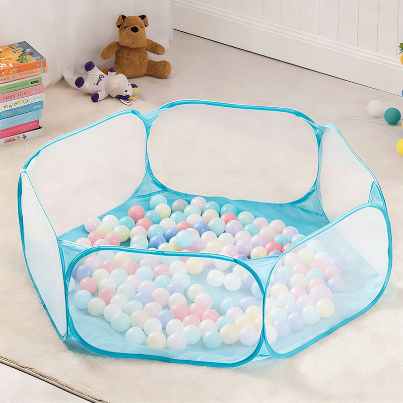 Kids Outdoor Grill - 1,2 m Ballpool, faltbar, tragbar, Spielplatz