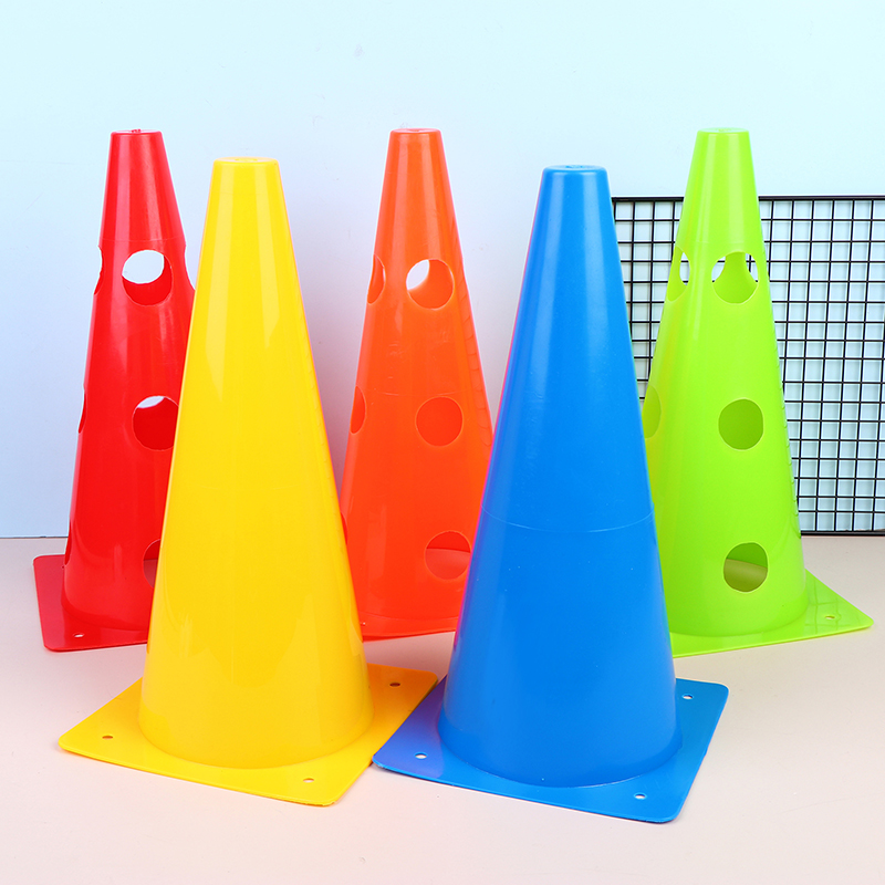 Kids Outdoor Obstacle Course - 【5 Stück 32 cm große, perforierte,