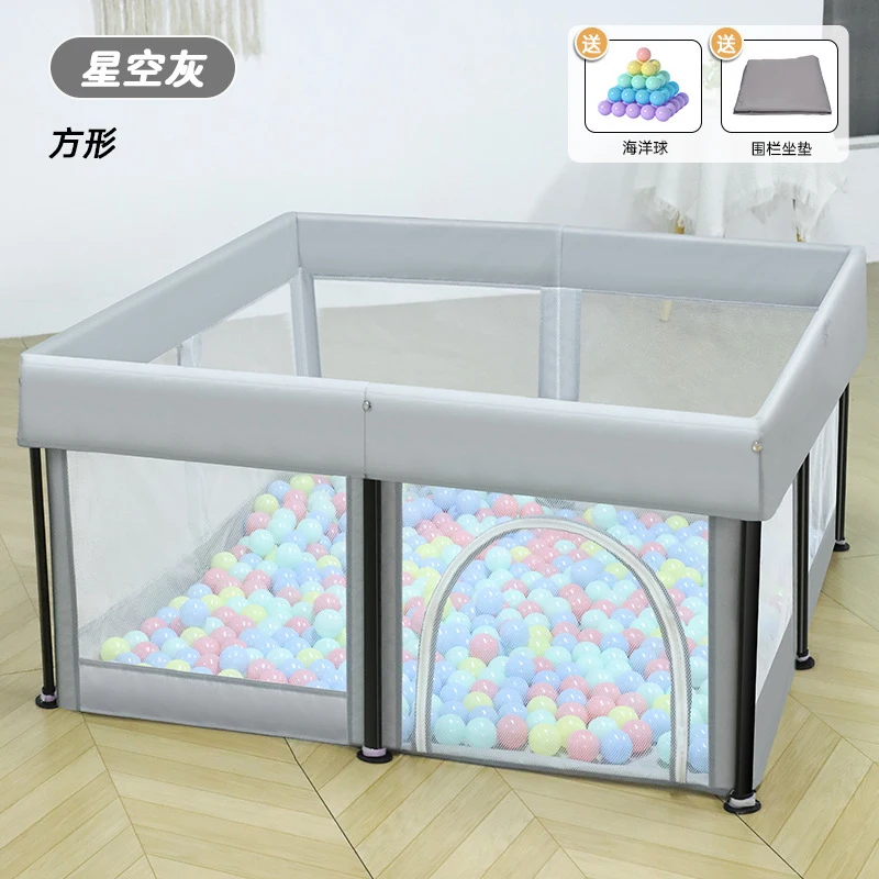 Kids Outdoor Play Yard - Faltbares Werkzeugfreies Baby-Laufgitter, Kletterschutz-Sicherheitszaun für Säuglinge