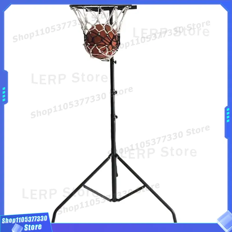 Kids Outdoor Play Yard - Tragbarer Basketballkorb mit Verstellbarer Höhe für