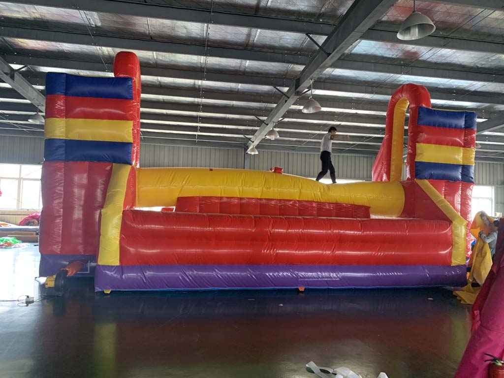 Kommerzielle riesige aufblasba – Kids Outdoor Obstacle Course Bewertung und Preis