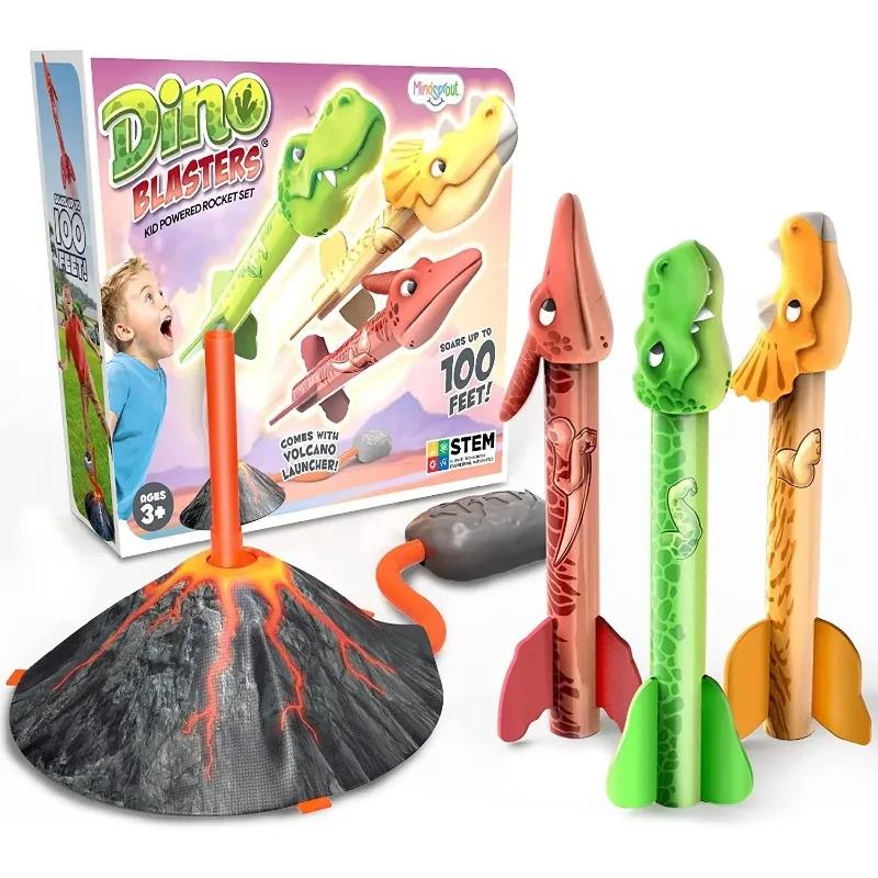 Fliegender Dinosaurier-Raketen – Kids Outdoor Jumping Toys Bewertung und Preis