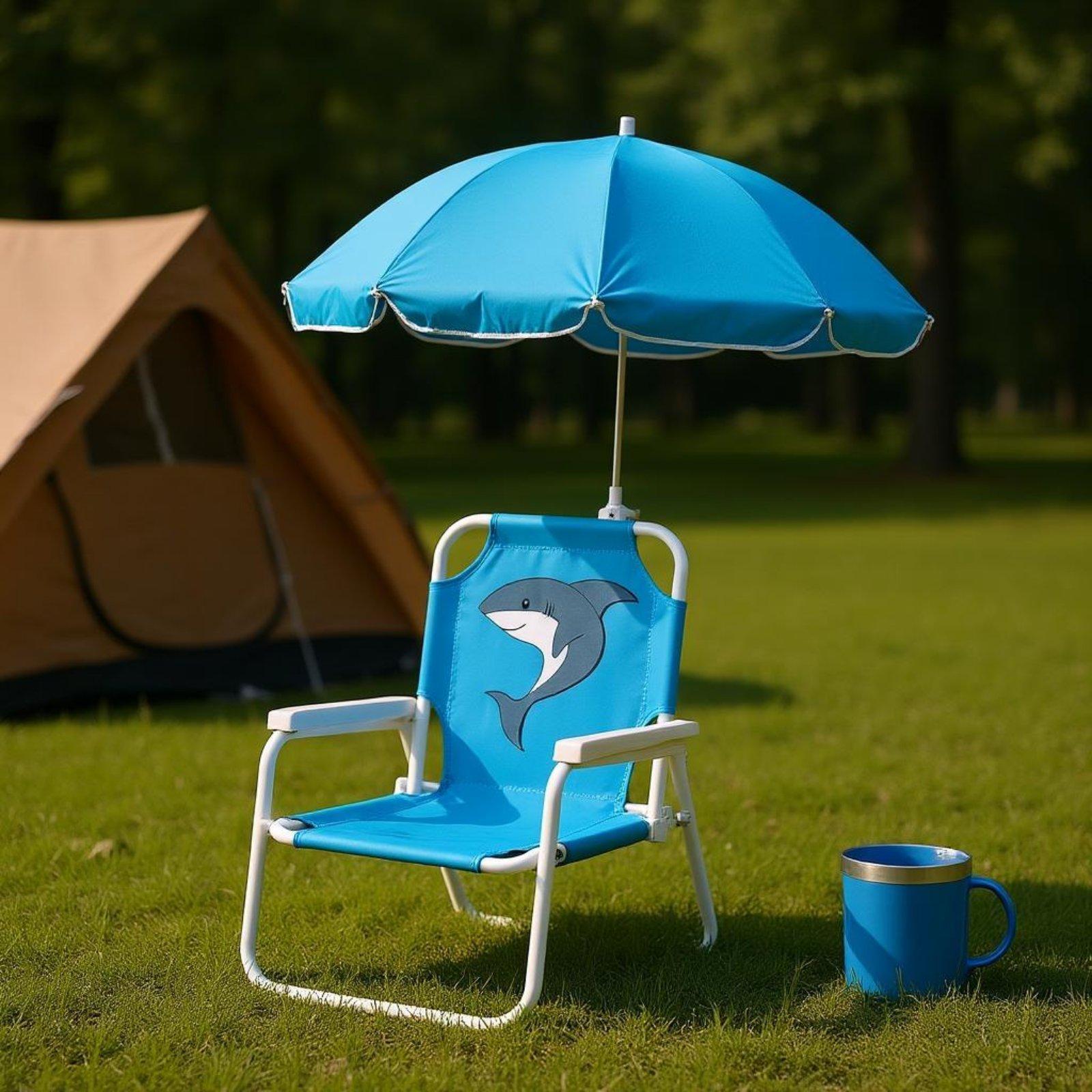 Kinder-Strandstuhl mit Sonnens – Kids Outdoor Umbrella Chair Bewertung und Preis