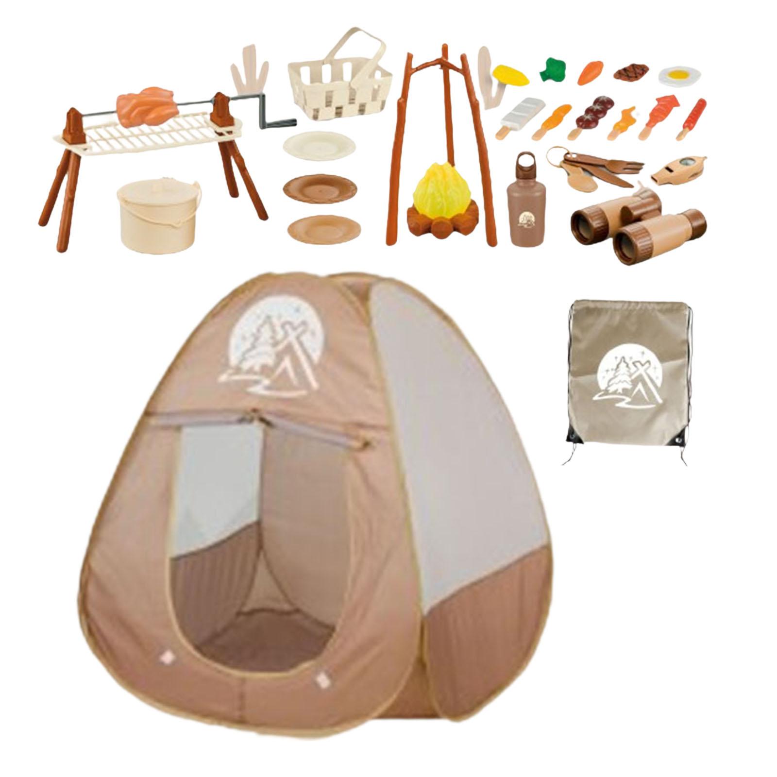 34-teiliges Kinder-Camping-Set – Kids Outdoor Grill Bewertung und Preis