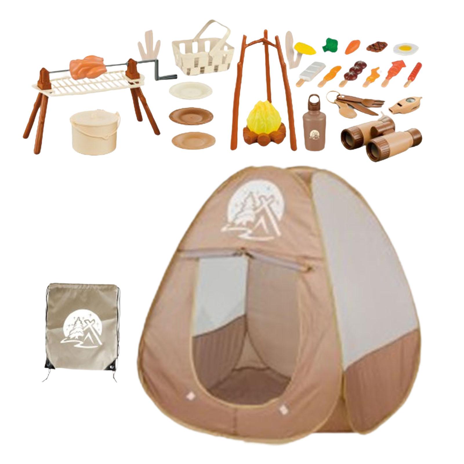 34-teiliges Kinder-Camping-Set – Kids Outdoor Grill Bewertung und Preis