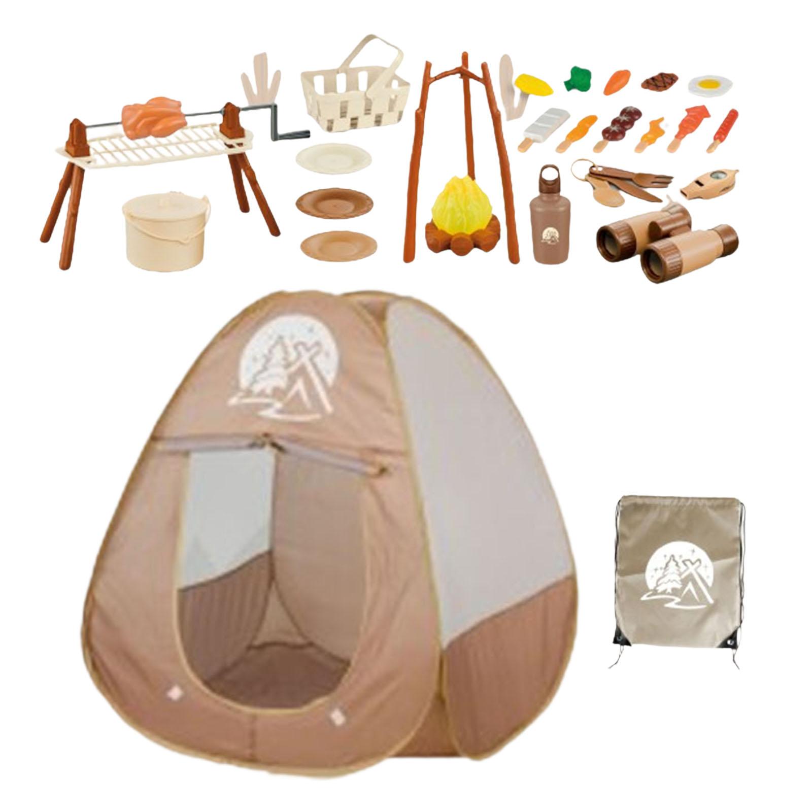34-teiliges Kinder-Camping-Set – Kids Outdoor Grill Bewertung und Preis