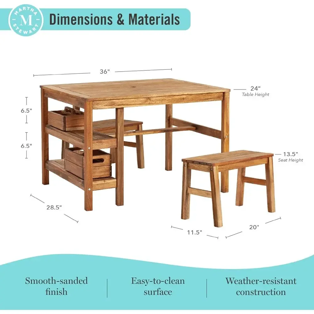 Kinder-Outdoor-Aktivitätstisch – Kids Outdoor Picnic Table Bewertung und Preis