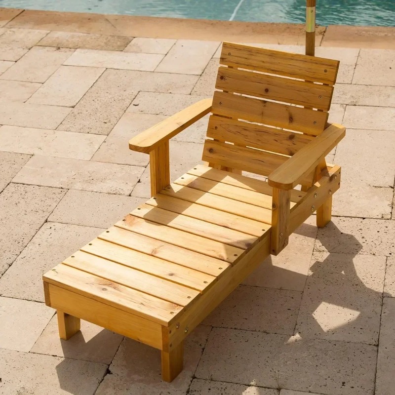 t Outdoor-Chaiselongue aus Hol – Kids Outdoor Umbrella Chair Bewertung und Preis