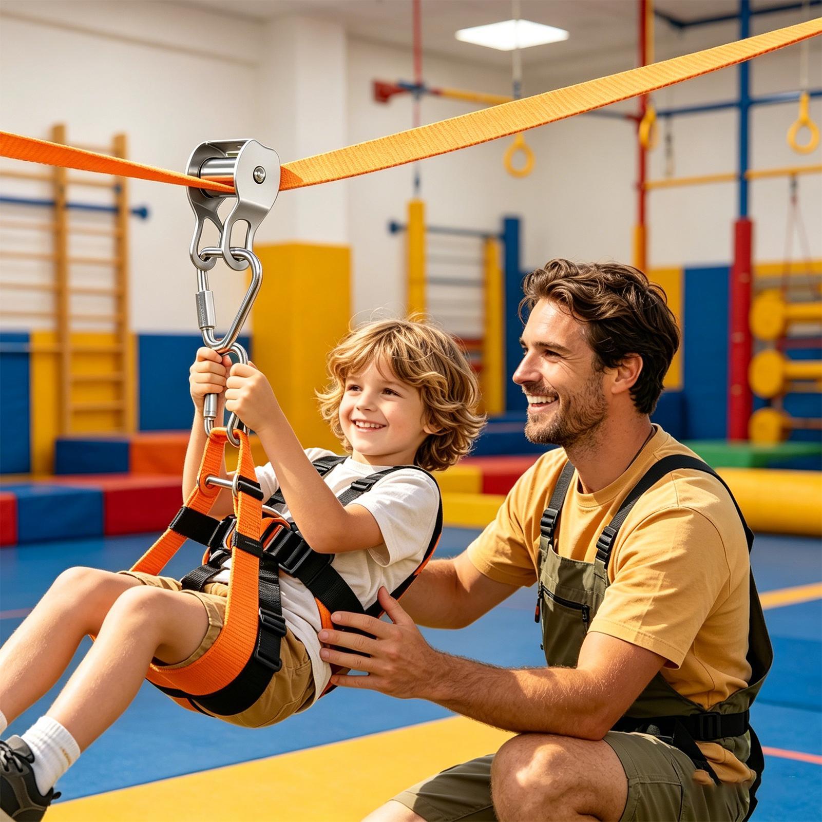 Seilrutsche für Kinder: Balanc – Kids Outdoor Play Yard Bewertung und Preis
