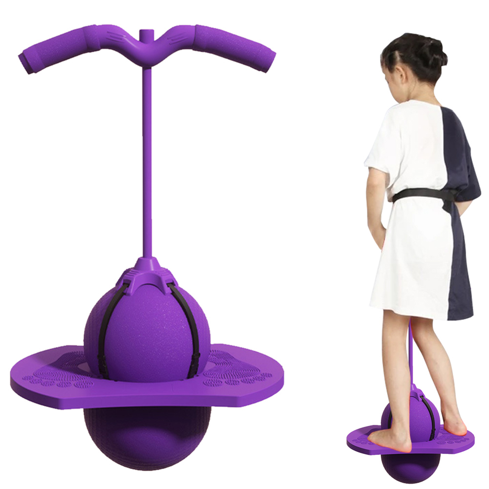 Balance-Sprungball mit Griff u – Kids Outdoor Jumping Toys Bewertung und Preis