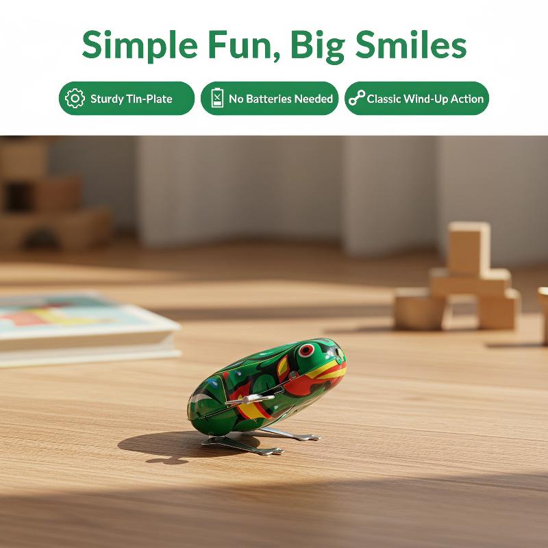 Vintage-Springfrosch-Spielzeug – Kids Outdoor Jumping Toys Bewertung und Preis