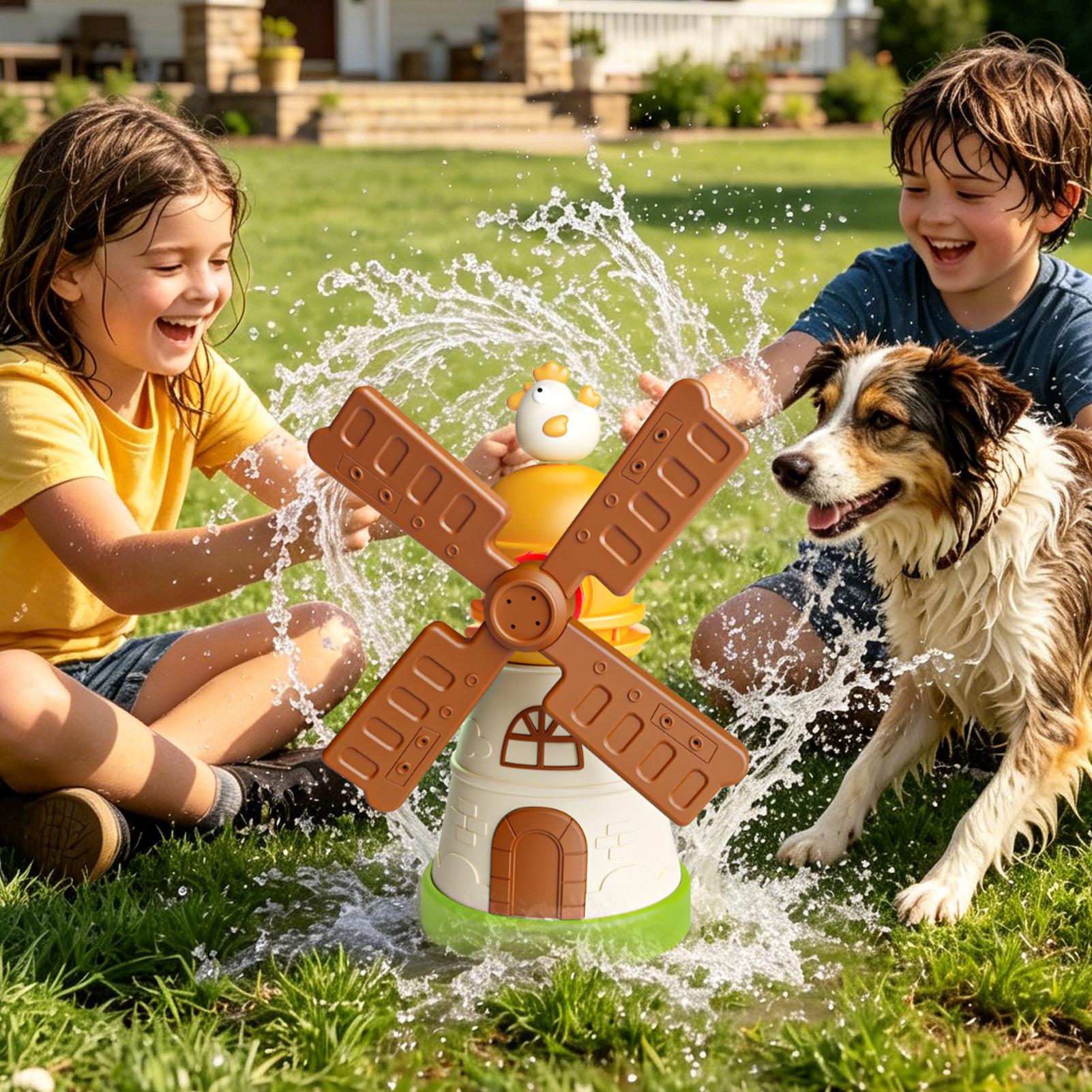 Kinder-Windmühlen-Sprinkler Ro – Kids Outdoor Play Yard Bewertung und Preis