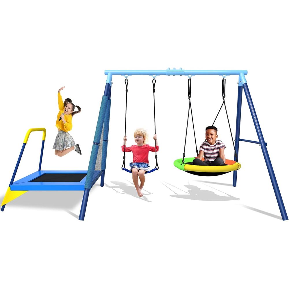 3-in-1-Kinderschaukel mit Tpol – Kids Outdoor Zone Bewertung und Preis