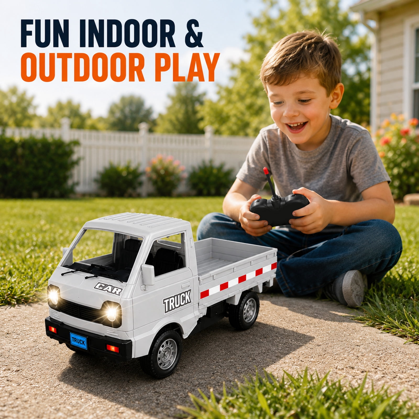 RC-Pickup-Truck-Spielzeug, fer – Kids Outdoor Electric Car Bewertung und Preis
