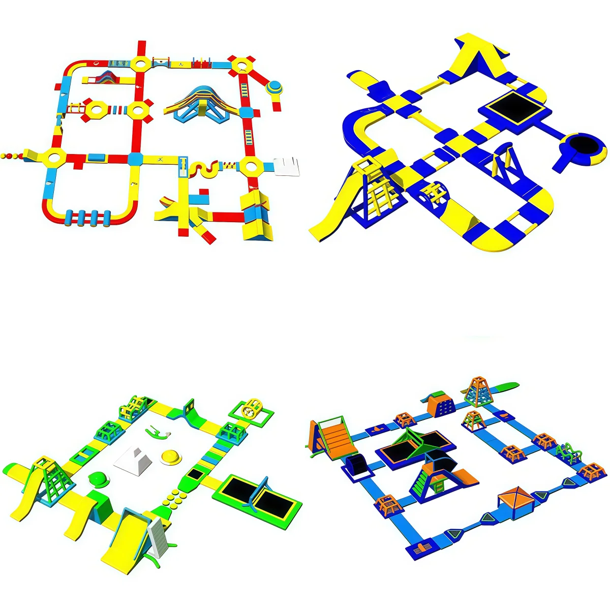 Hochwertiger Wasserpark PVC Au – Kids Outdoor Obstacle Course Bewertung und Preis