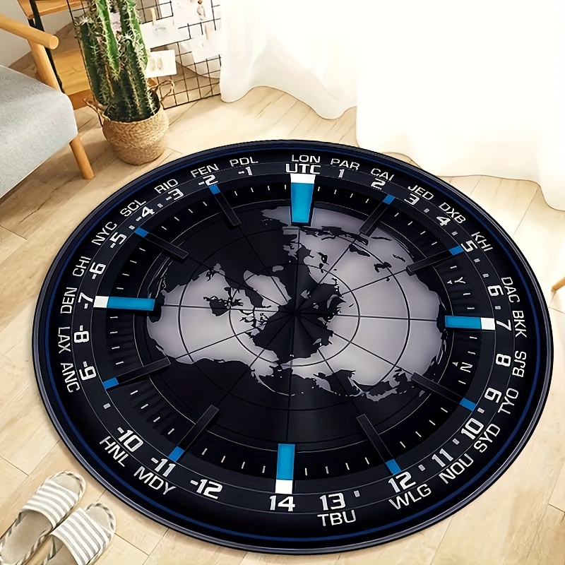Weltzeitzone-Uhr-Druck Runder  – Kids Outdoor Zone Bewertung und Preis