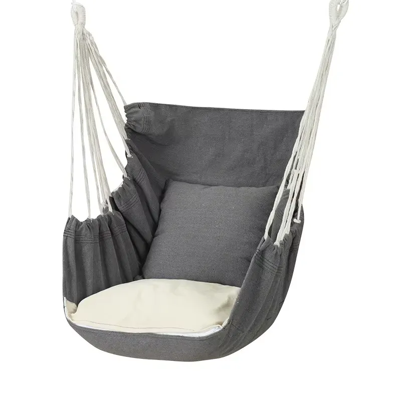 Canvas-Hängesessel mit Kissen  – Kids Outdoor Garden Bewertung und Preis
