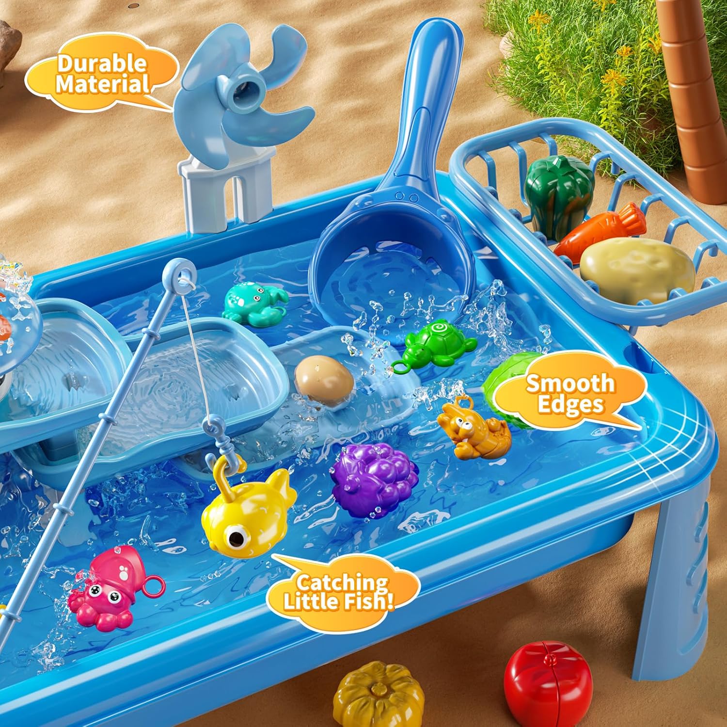 Wasserspiel-Spülbecken für Kin – Kids Outdoor Picnic Table Bewertung und Preis