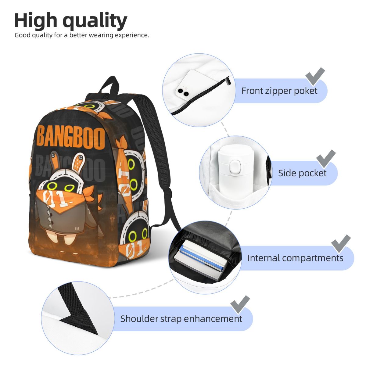 Bangboo Zenless Zone Zero Ruck – Kids Outdoor Zone Bewertung und Preis