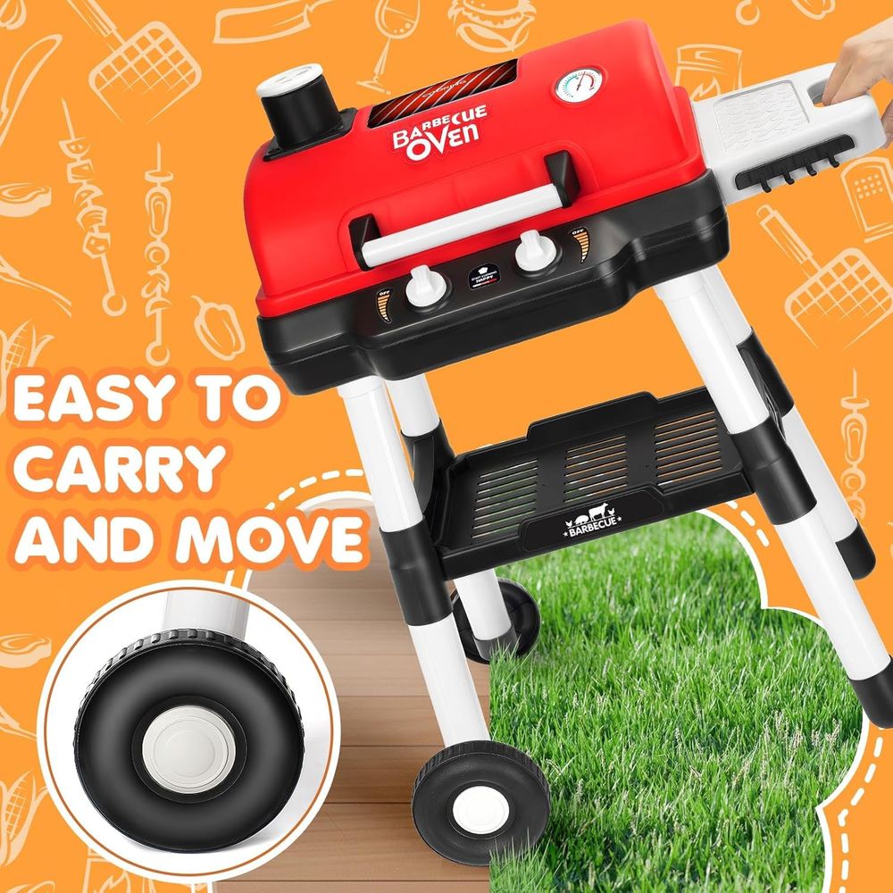 Kinder-Spielküchen-Spielzeug,  – Kids Outdoor Grill Bewertung und Preis