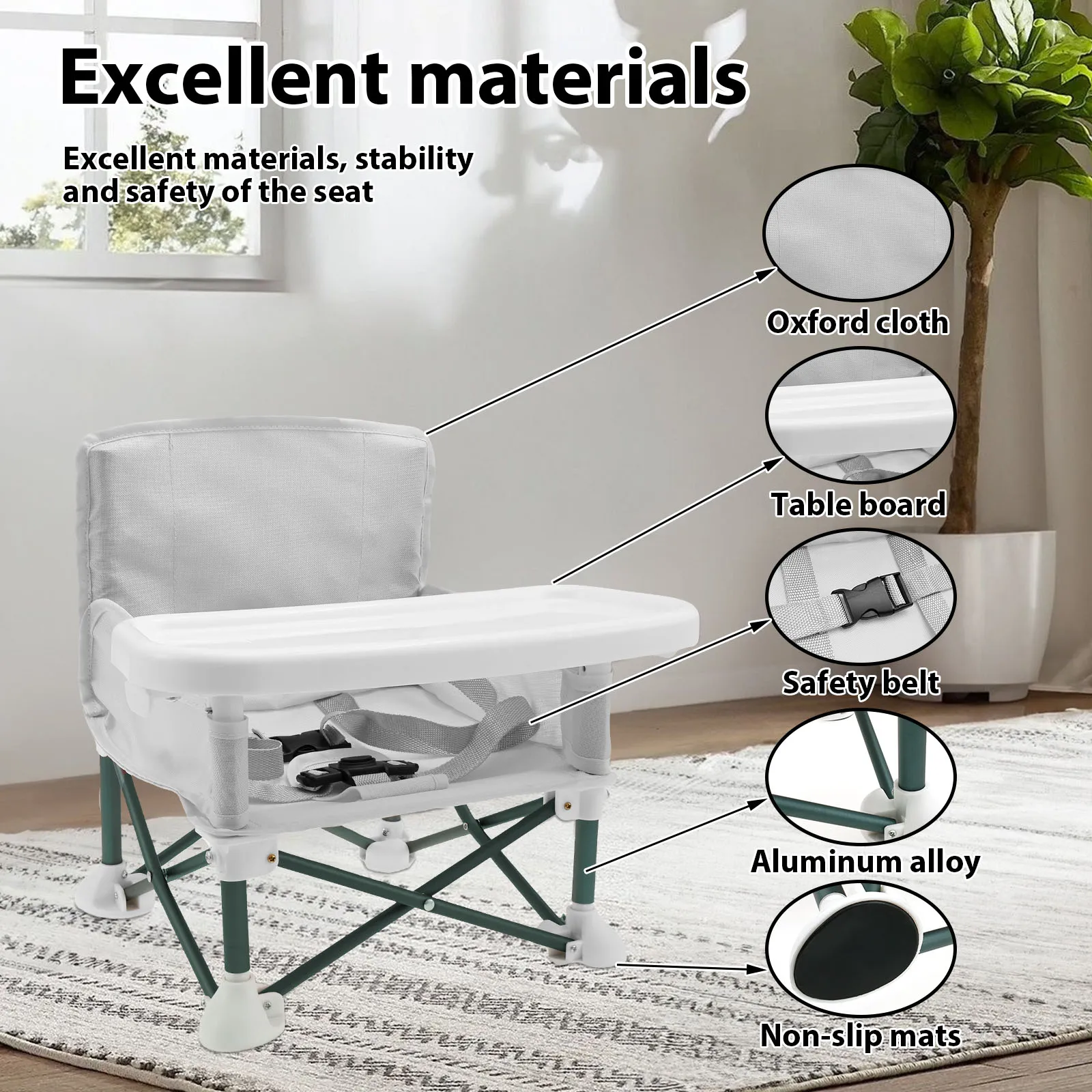 Kleinkind-Sitzerhöhung mit Kin – Kids Outdoor Foldable Chair Bewertung und Preis