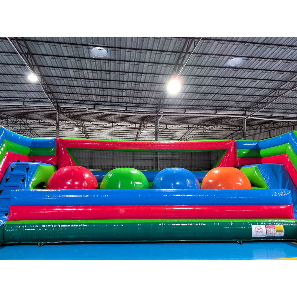 Aufblasbarer Hindernisparcours – Kids Outdoor Obstacle Course Bewertung und Preis
