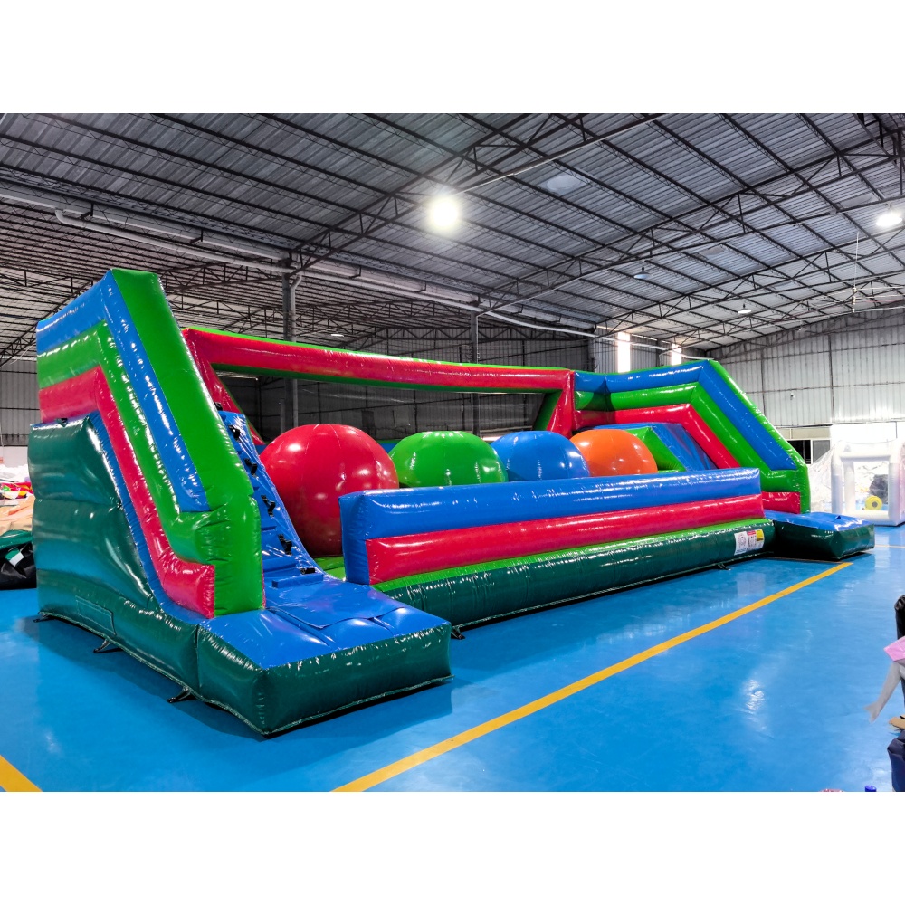 Aufblasbarer Hindernisparcours – Kids Outdoor Obstacle Course Bewertung und Preis