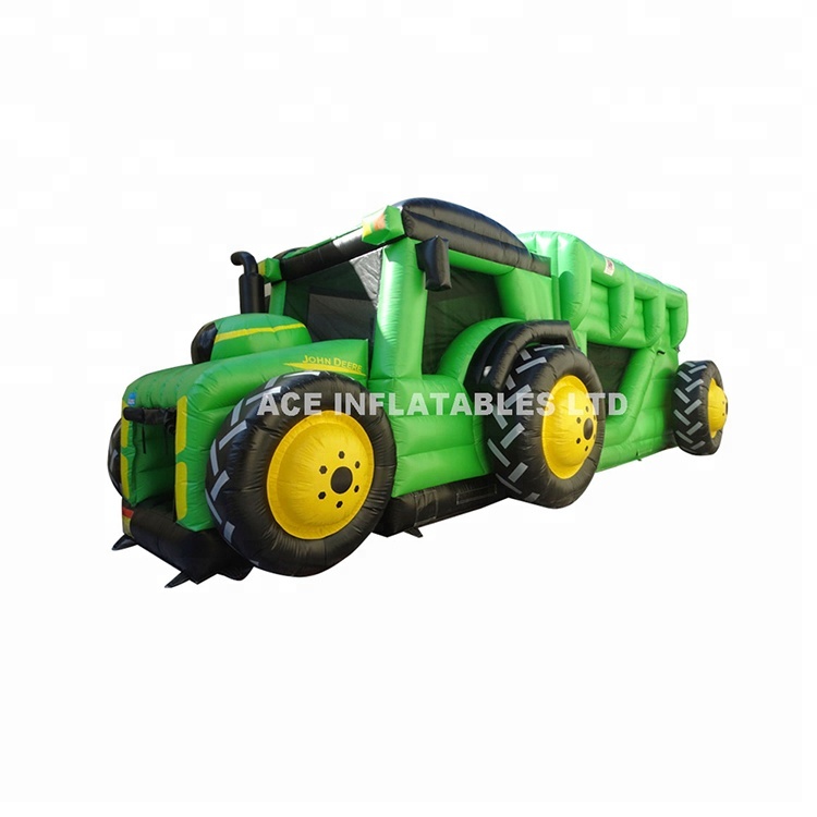 Aufblasbarer Traktor-Hindernis – Kids Outdoor Obstacle Course Bewertung und Preis