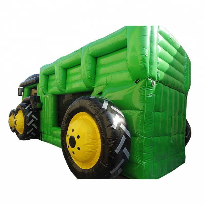 Aufblasbarer Traktor-Hindernis – Kids Outdoor Obstacle Course Bewertung und Preis