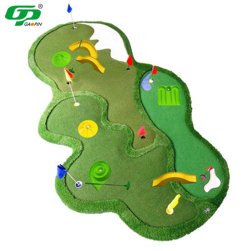 Mini-Golfplatz-Set für drinnen – Kids Outdoor Obstacle Course Bewertung und Preis