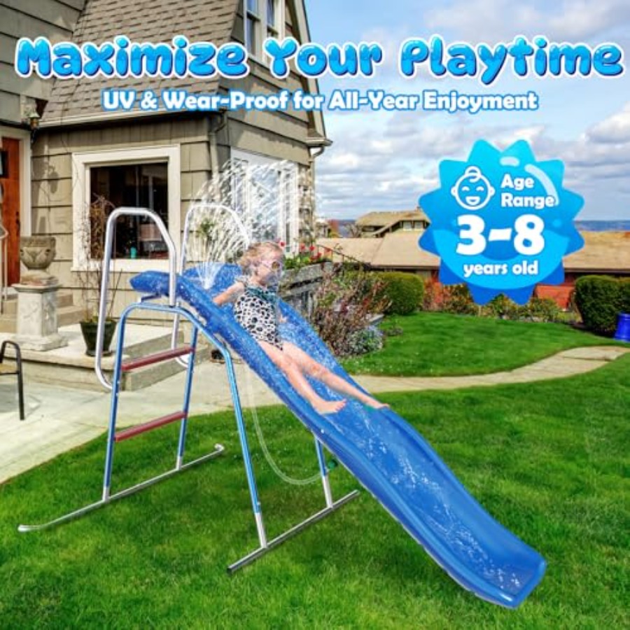 Garten-Wasserrutsche für Kinde – Kids Outdoor Zone Bewertung und Preis