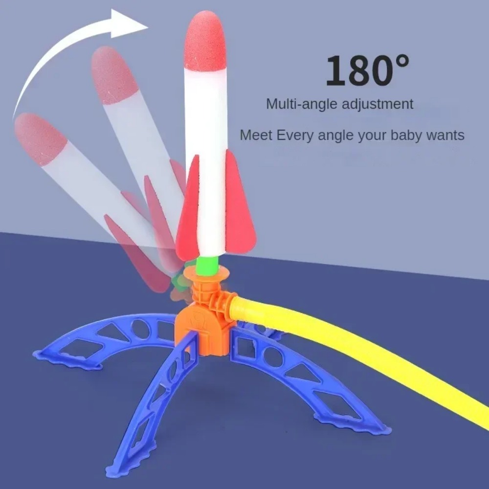 Kinder Air Rocket Fußpumpe Lau – Kids Outdoor Jumping Toys Bewertung und Preis